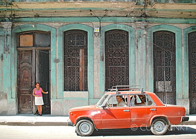 Havana casa particular and Lada