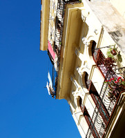 Looking up in Old Havana