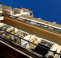 Looking up in Old Havana