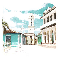 Cuba Watercolor Art