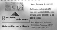 Casa Dona Dunia Soroa Cuba