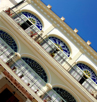 Looking up in Old Havana